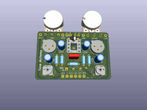 Alternative view of FUZZ ACE Ge PCB