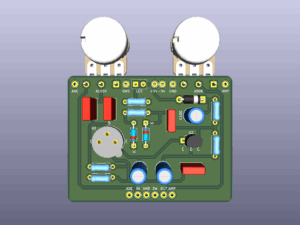 Alternative view of TONECOLATOR PCB
